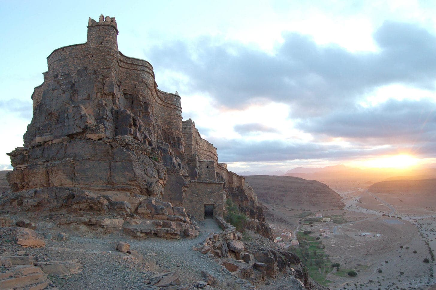 <p>The Amtoudi Sacred Communal Granaries in the Anti-Atlas Mountains.<br />
— Photo by Steven Johnson, SeeBoundless</p>
