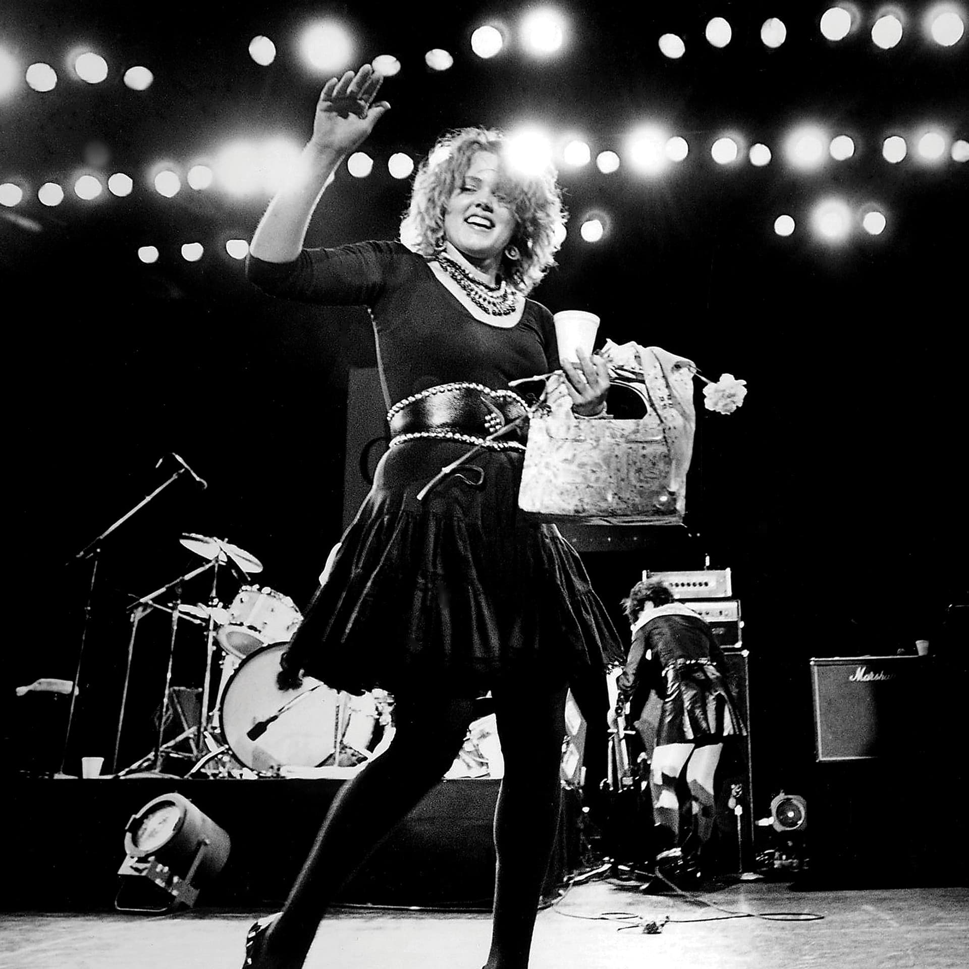 <p><span style="color: #999999; font-family: Montserrat, Helvetica, Arial, sans-serif; font-size: 16px; line-height: 24px;">Go-Go’s singer Belinda Carlisle at the Greek Theatre during their <em>Beauty and the Beat</em> tour in 1981.</span></p>